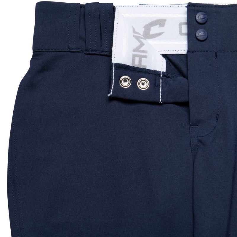 CHAMPRO Women's Tournament Traditional Low-Rise Polyester Softball Pant, Small, Navy - Image 5